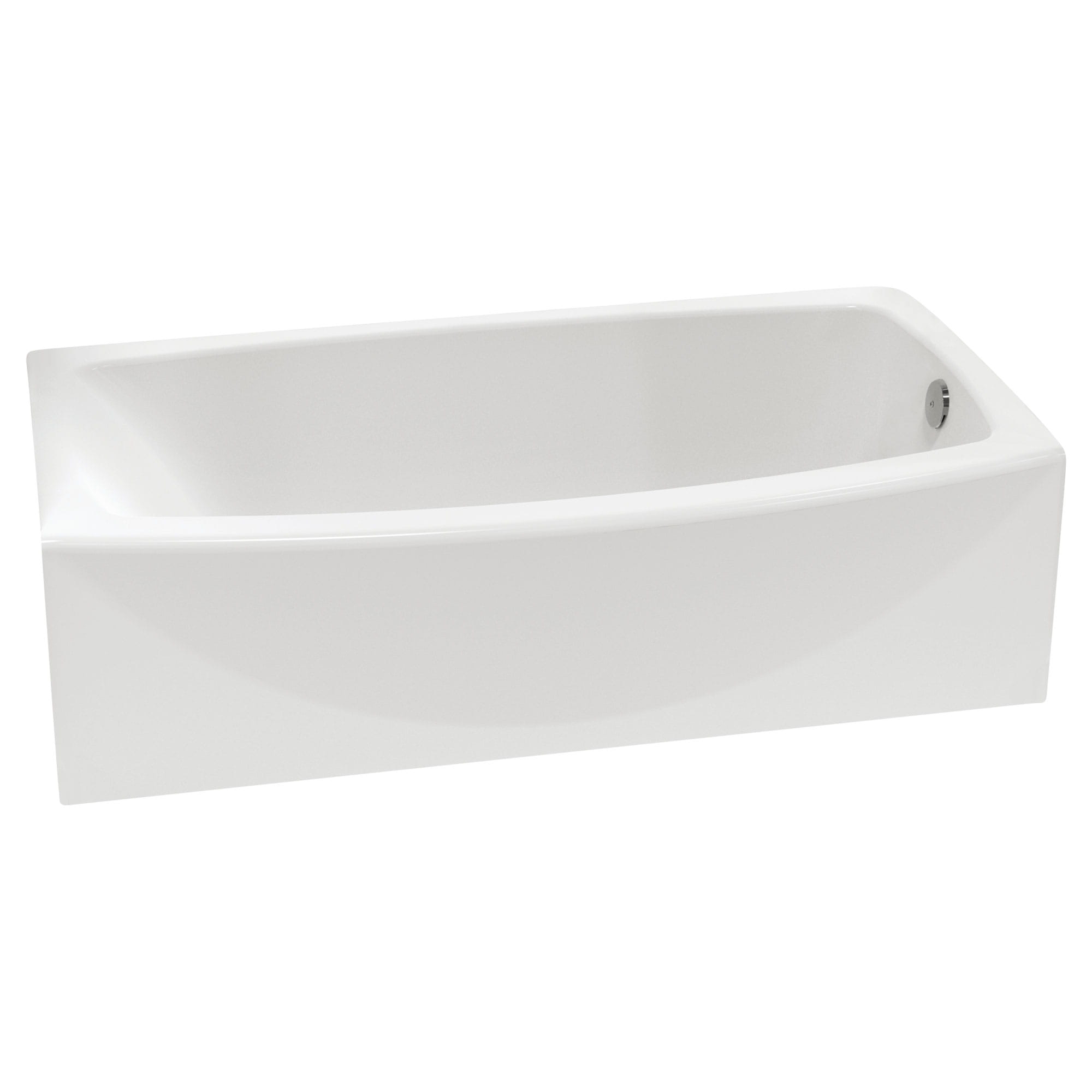 Saver 60 x 34 Inch Integral Apron Bathtub with Right Hand Drain ARCTIC